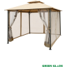 Тент садовый GREEN GLADE 72403 3х3х2,65 м полиэстер